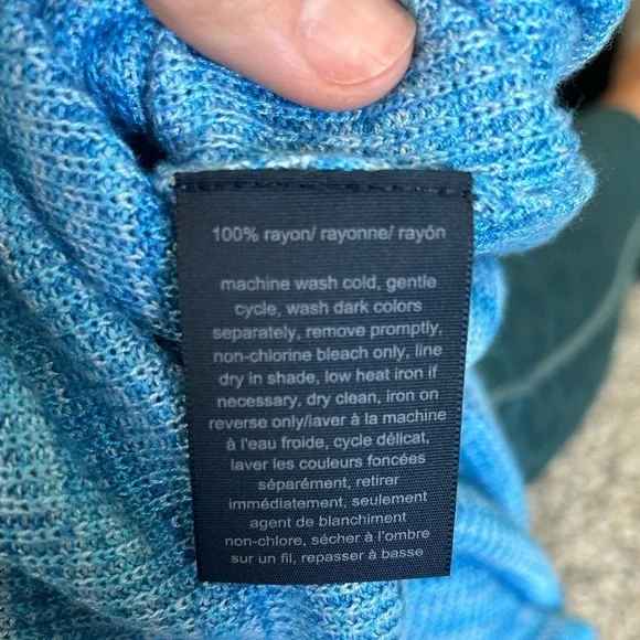 5/$25 Tommy Hilfiger lightweight cold shoulder summer sweater XL - Picture 10 of 14